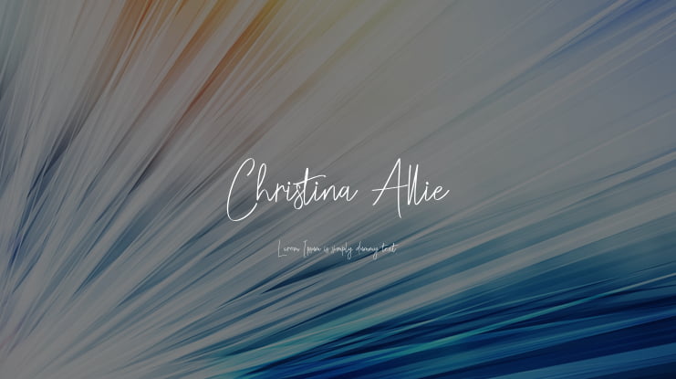 Christina Allie Font
