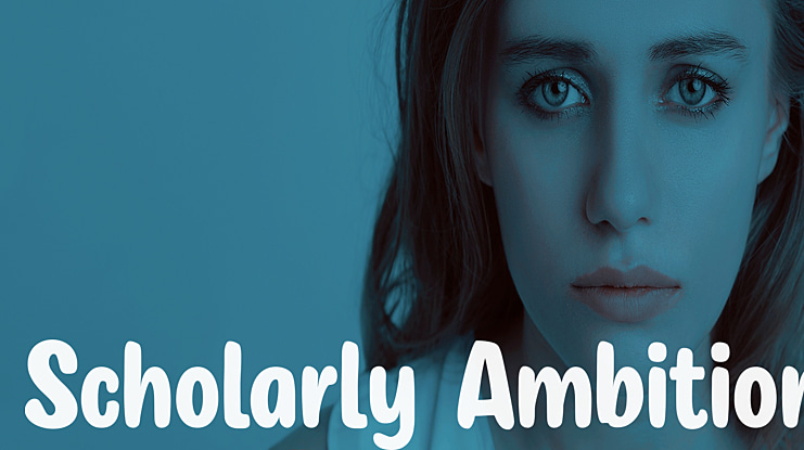 Scholarly Ambition Font