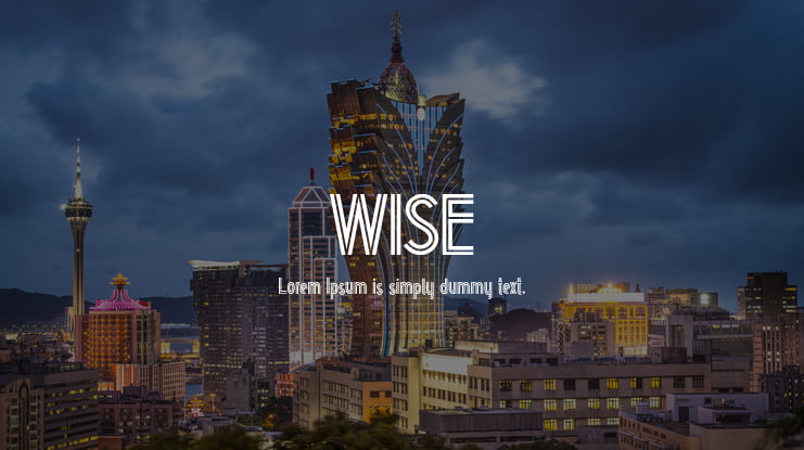 WISE Font