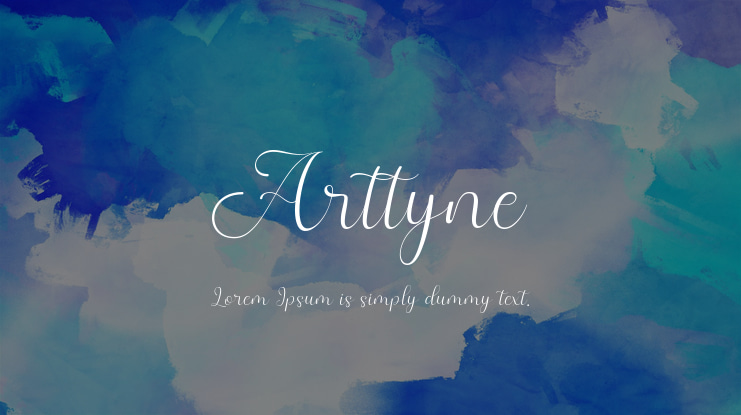 Arttyne Font