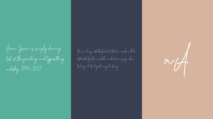 Sansburg Signature Font