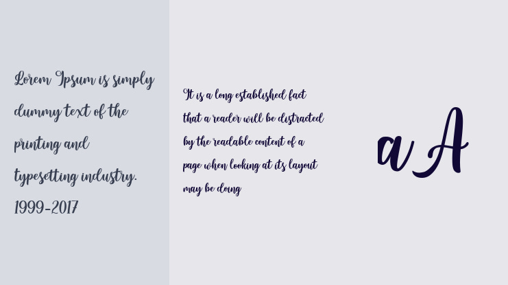 Portland Script Font