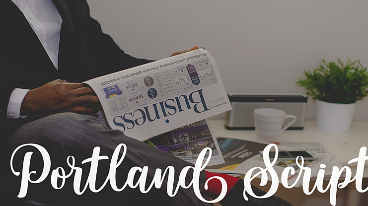 Portland Script Font