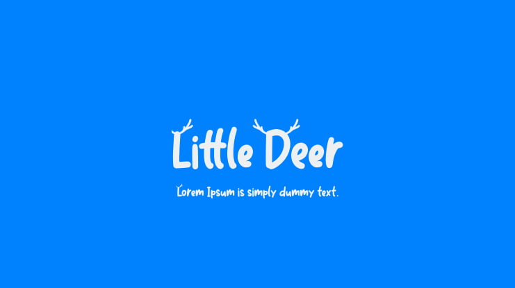 Little Deer Font