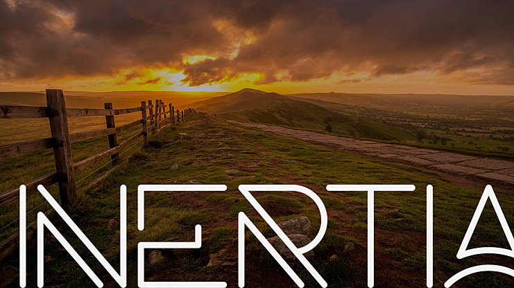 Inertia Font
