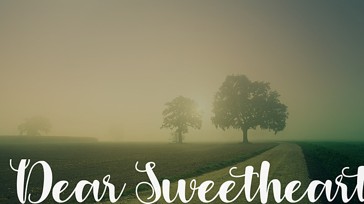 Dear Sweetheart Font