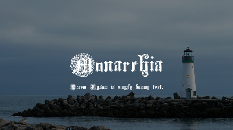Monarchia Font
