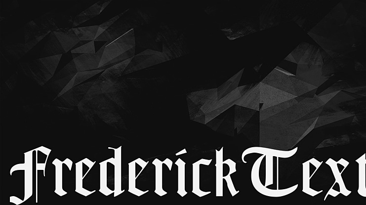 FrederickText Font