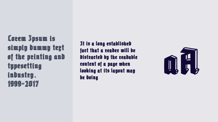 Old Deutschland Font