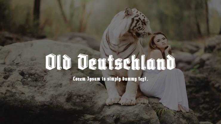 Old Deutschland Font