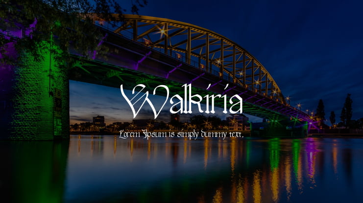 Walkiria Font