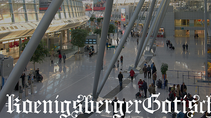 KoenigsbergerGotisch Font