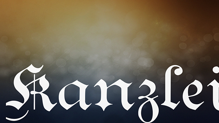 Kanzlei Font