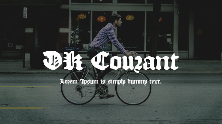 DK Courant Font