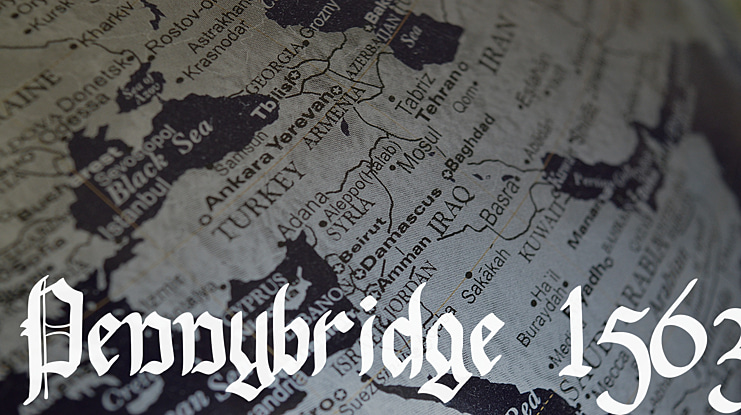 Pennybridge 1563 Font