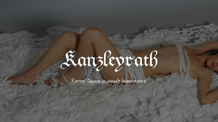 Kanzleyrath Font