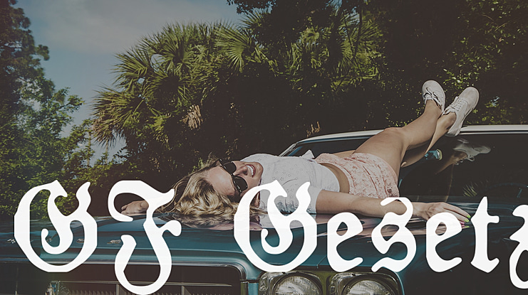 GF Gesetz Font