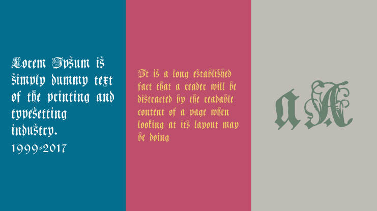 CoelnischeCurrentFraktur Font