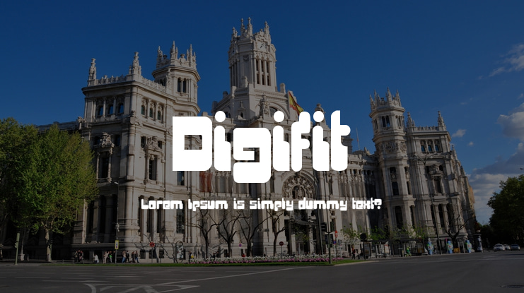 Digifit Font