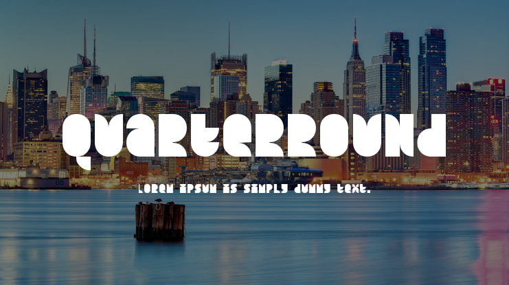 Quarterround Font Family