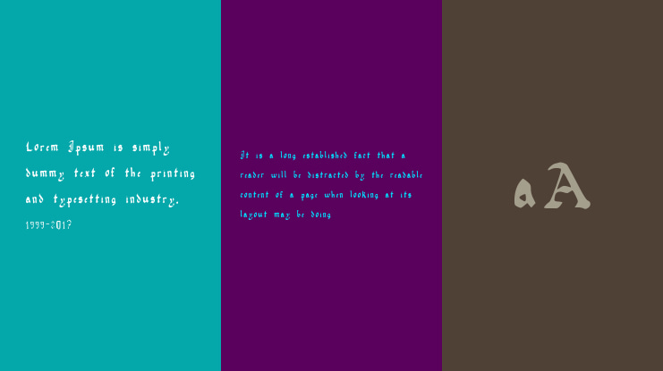 Quadrata Preciosa Extended Font Family