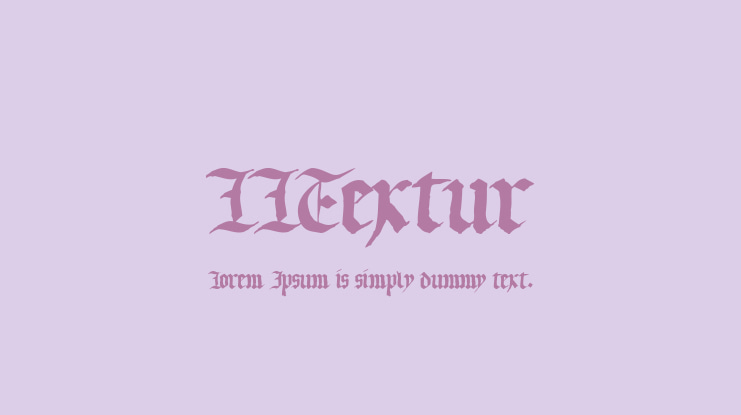 LLTextur Font