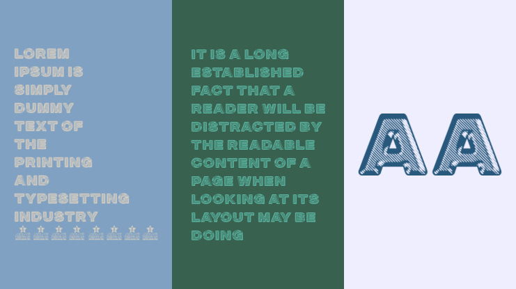 SILVERADO PERSONAL USE Font