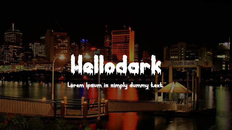 Hellodark Font Family