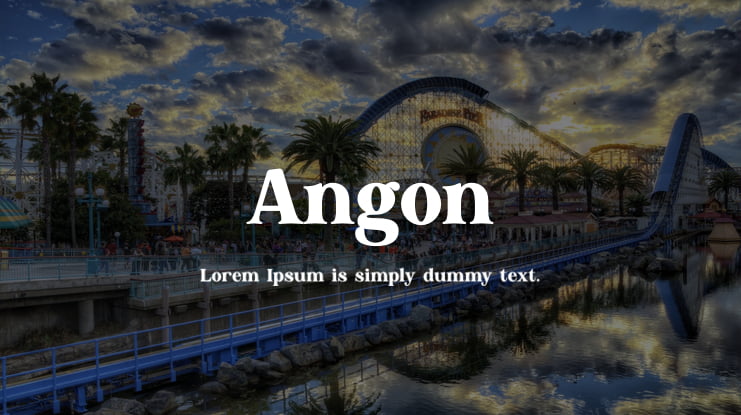 Angon Font
