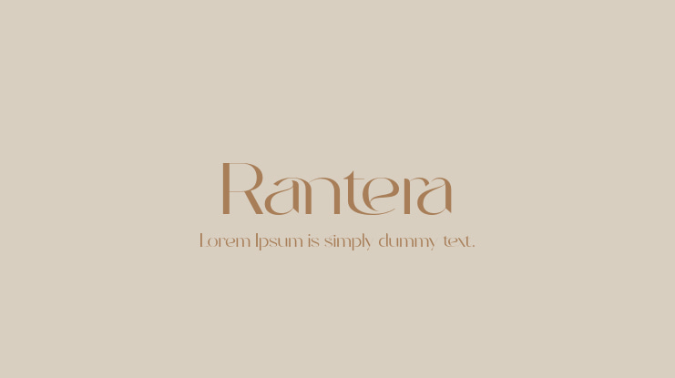Rantera Font