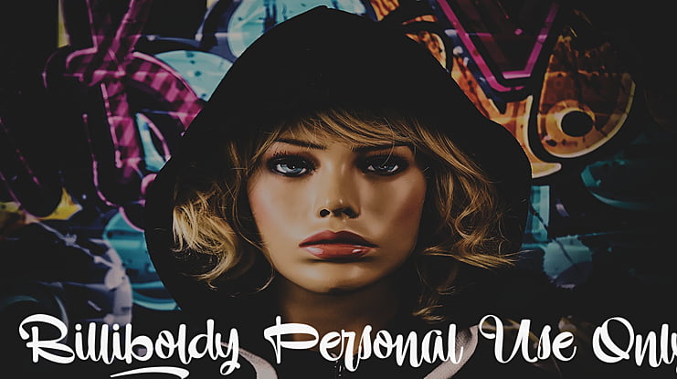 Billiboldy Personal Use Only Font