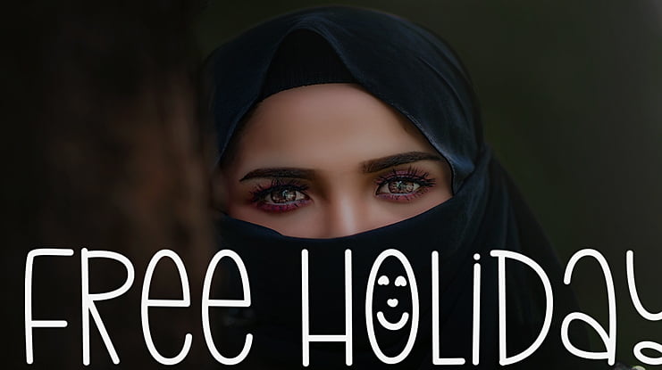 Free Holiday Font