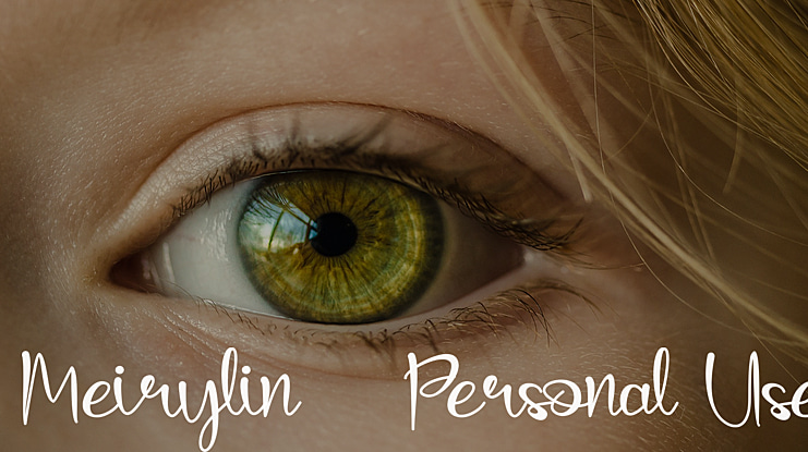 Meirylin - Personal Use Font