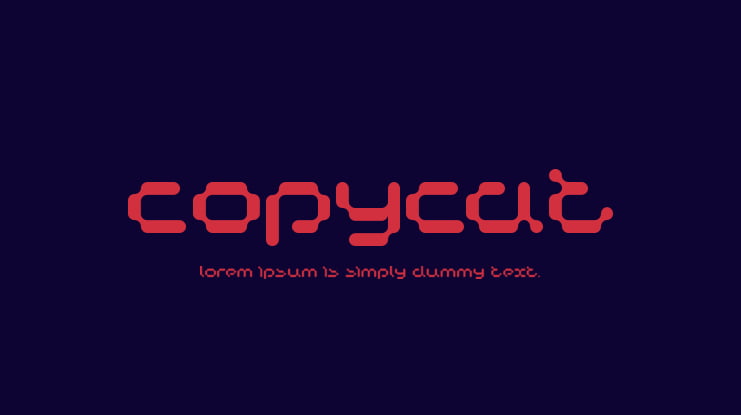 Copycat Font