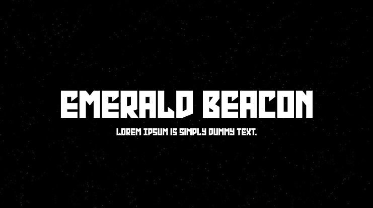 Emerald Beacon Font Family