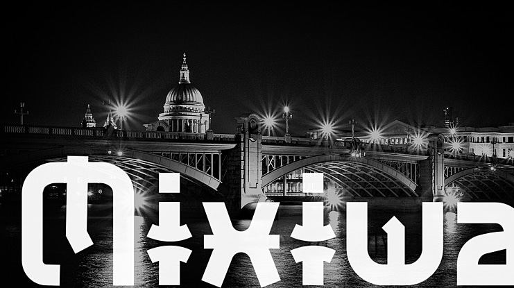 Mixiwa Font
