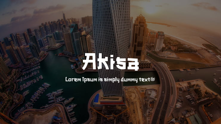 Akisa Font