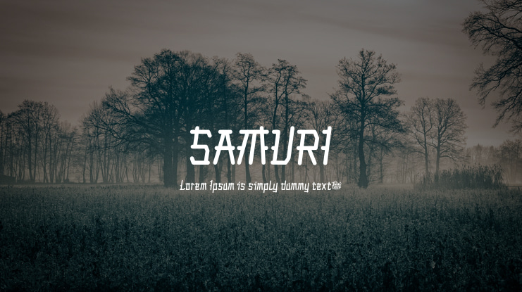 SAMURI Font