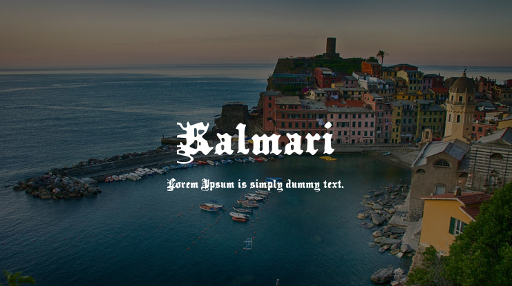 Kalmari Font