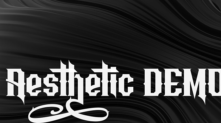 Aesthetic DEMO Font