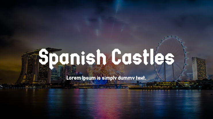 Spanish Castles Font
