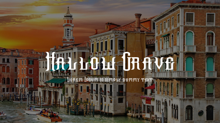 Hallow Grave Font