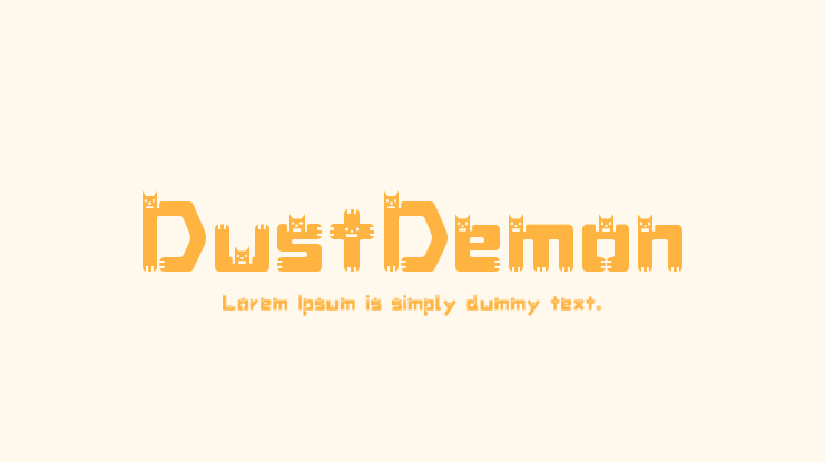 DustDemon Font
