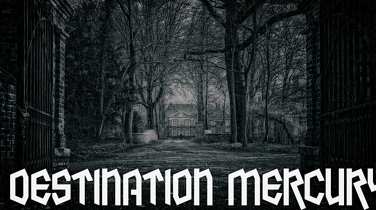 Destination Mercury Font