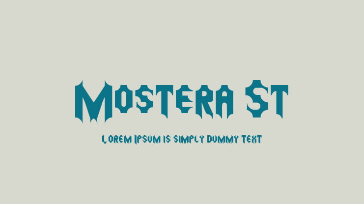 Mostera St Font