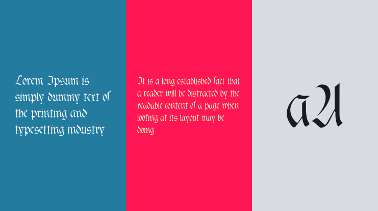 fracta Font Family