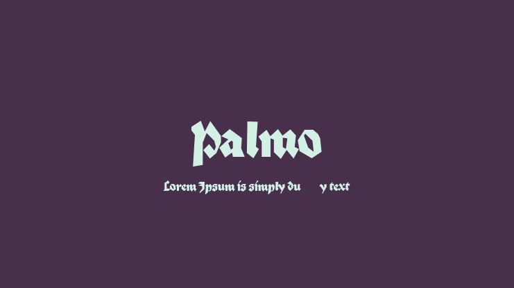 Palmona Font