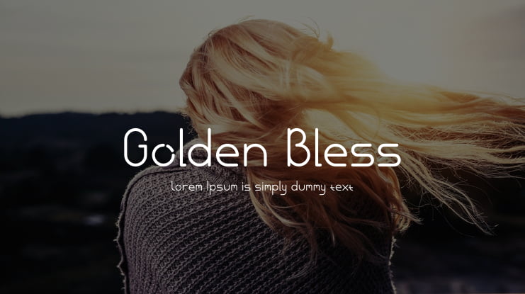 Golden Bless Font Family