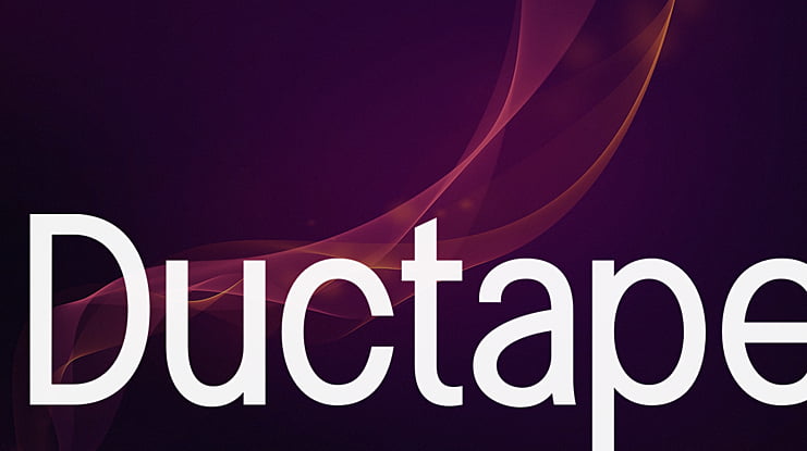 Ductape Font Family