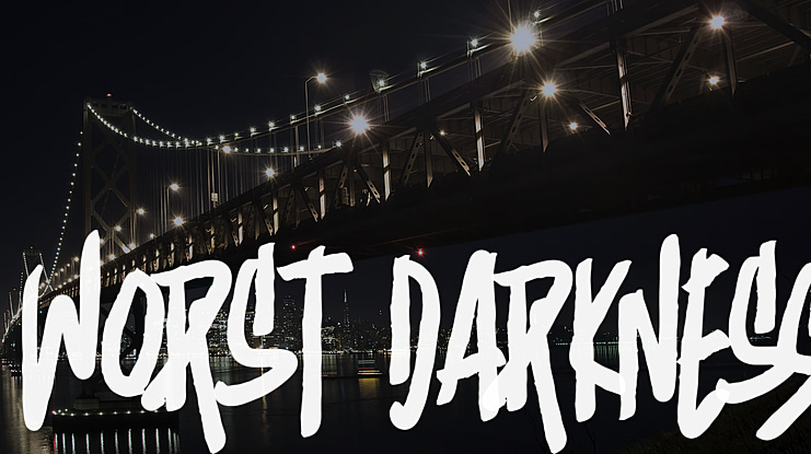 Worst Darkness Font